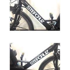 1年保証 送料無料　ブリヂストン　ステップクルーズdd 26インチ　黒　電動アシスト自転車　g216の画像