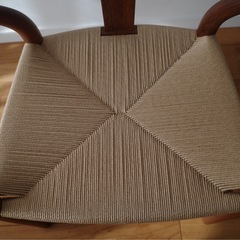 極美品・希少【ヴィンテージ 70年代 yチェア】オーク ペーパーコード新品の画像