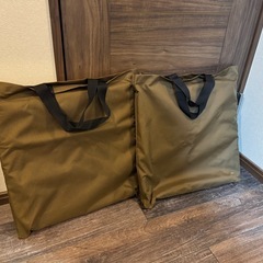 折り畳み3段ラック2個セット収納袋付きの画像