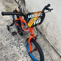 美品‼️16インチBMXキッズバイク自転車2輪車🍉プロフ必読の画像