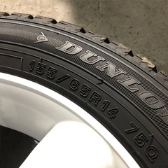 軽自動車　ララパーム　14インチ　スタッドレスタイヤ付き‼️の画像