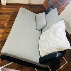 ニトリ　カウチソファーの画像