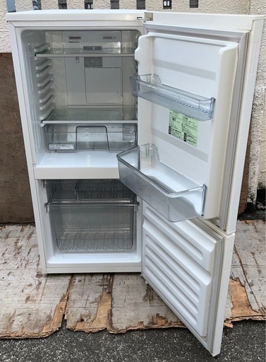 配達設置無料 ツインバード 冷凍冷蔵庫 110L 静音設計 自動霜取機能付