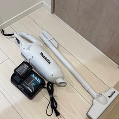 【ジャンク】マキタ   コードレス掃除機 バッテリー 充電器の画像