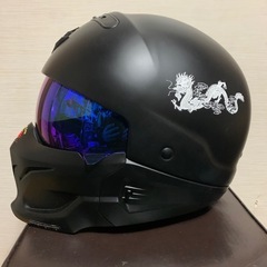 スコーピオンヘルメットマットブラックの画像