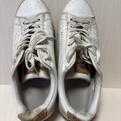 VANSホワイトスニーカー27cmの画像