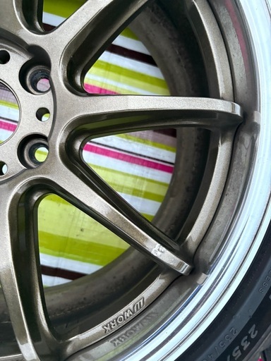 work zr10 2p  18インチ8.5j +38