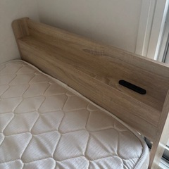 【ニ トリ】シングルベッドの画像