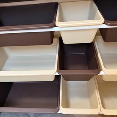 【受け渡し決定】アイリスオーヤマ　子ども用おもちゃ棚　ラックの画像