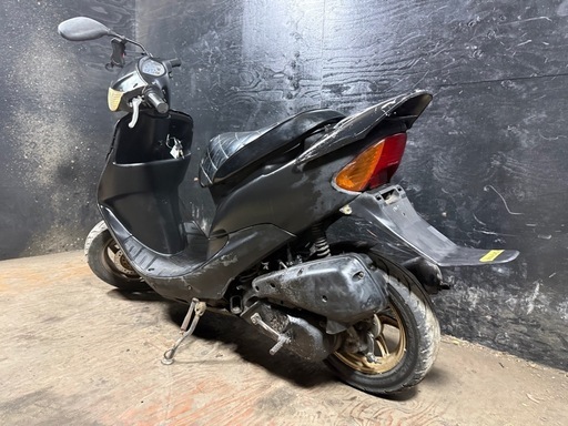 ★支払総額3.8万円★関東圏内即日配送可能！ 全車走行テスト済み！ ホンダ ライブディオZX仕様 マッド AF35 激安原付！ 2ストのためオイル注ぎ足すだけ！バッテリー新品！ フロントディスクブレーキカスタムベースに♪