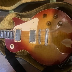 最終価格オービル Les Paul Standard エレキギター サンバースト ハードケース付の画像