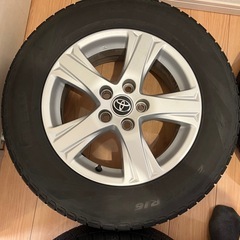 トヨタ純正ホイール 215/65-R16 スタッドレス付きの画像