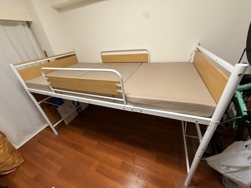 ロフトベッド ハイタイプ マットレスは付いていません
