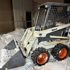 ボブキャット 315( 343
) ディーゼル　LEDライト　 タイヤショベル　ホイールローダー　ジョブサン　除雪などに 除雪車 除雪機の画像
