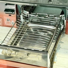 リンナイ「ラクシエファイン」LPガステーブル 両面焼きグリルの画像