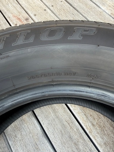 265/65R18 ノーマルタイヤ（ランクル250） 4本セット