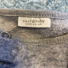 ロンパース カバーオール 起毛 フリースの画像