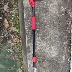 超軽量 4段階伸縮式 高枝切鋏 レッド ミニフィット 全長92-142cm ※※同梱不可※※の画像