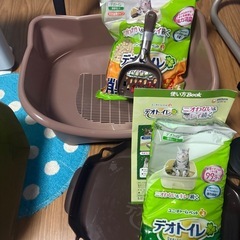 新品未使用、猫用トイレの画像