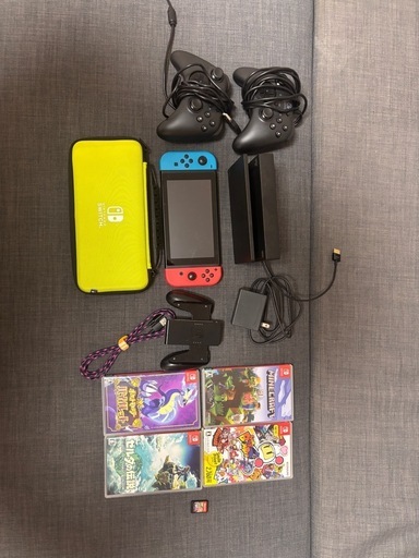 任天堂　Switch 本体+コントローラー+ソフト