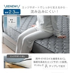 ダブルベットフレーム　タンスのゲンの画像