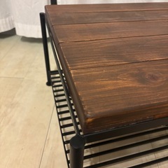 kelt テレビボード アイアン ヴィンテージ風の画像