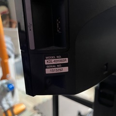 【SONY】テレビ　KDL-40HX65Rの画像