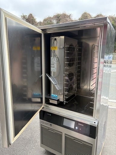 ■中古品 ホシザキブラストチラー＆ショックフリーザー HBC-12B3 2018年 庫内ファンモーター、芯温センサー新品交換済み 動作問題なし■