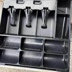 ■中古品 シャープ電子レジスタ XE-A407-W 2019年（コード） 355ｘ420ｘ365ｍｍ 厨房 動作問題なし■の画像