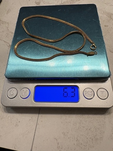 K18ネックレス6.3g14万円で売ります喜平もあります