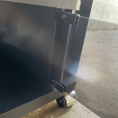 テレビ台　ラック　ガラスケースの画像