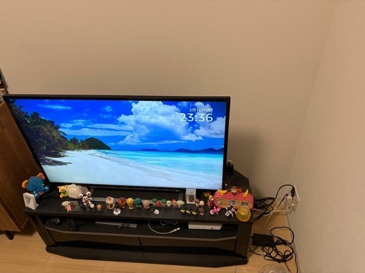 REGZA 43G20X [43インチ] テレビ台、外付HDD付き
 