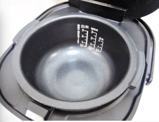 SHARP　ジャー炊飯器　KS-CF05B-B　動作良好　3合炊き　マイコン　パン調理機能　一人暮らし　2020年製　シャープ　932ZS