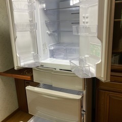 SHARP 455L冷蔵庫 2019年製 SJ-F462E （オープン価格15万）大型フレンチドア 自動製氷 美品」 の画像