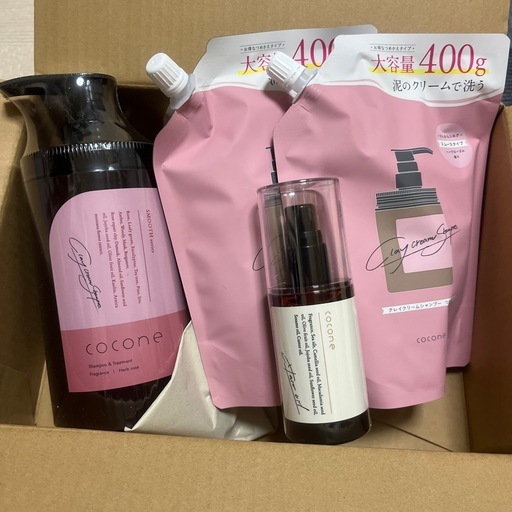 Cocone   クレイクリームシャンプーセット 値下げしました