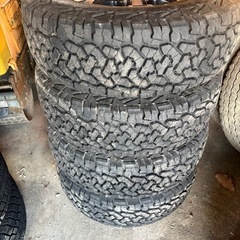 美品バリ目　225/75R16   アルミホイール付の画像