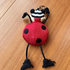 美品✨さらえ　ポテチーノ　てんとう虫🐞キーホルダーの画像