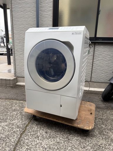 【美品】パナソニック ドラム式洗濯乾燥機 NA-LX127AL 2022年製 洗濯12ｋｇ 乾燥6kg 左開き Panaso