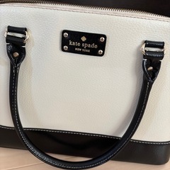 ケイトスペード　バイカラー　ハンドバッグの画像