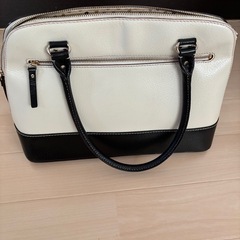 ケイトスペード　バイカラー　ハンドバッグの画像
