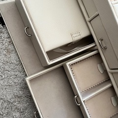 アクセサリーケースジュエリーボックスの画像