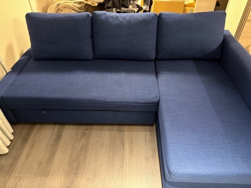 [直接引取限定・岡崎市] IKEA FRIHETEN 3人用ソファベッド