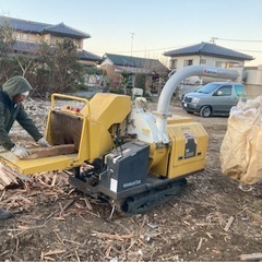 差し上げます。解体木　伐採木チップの画像