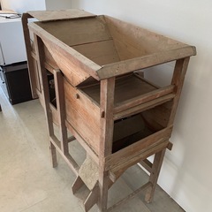 唐箕　古民具　農機具　小道具　木製の画像