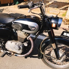 希少車KawasakiカワサキメグロSG250ビンテージ旧車1964昭和レトロの画像