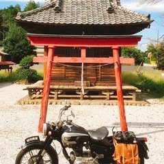 希少車KawasakiカワサキメグロSG250ビンテージ旧車1964昭和レトロの画像