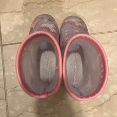 キッズ　レインブーツ  長靴　17㎝の画像