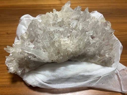 四川省産ニードル.クォーツフラワークラスター約5.2kg