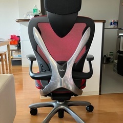 イナバ　エクセアオフィスチェアヘッドレスト付イナバの画像