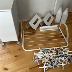 無印　スリーコインズ　など　ホワイトグッズ　の画像